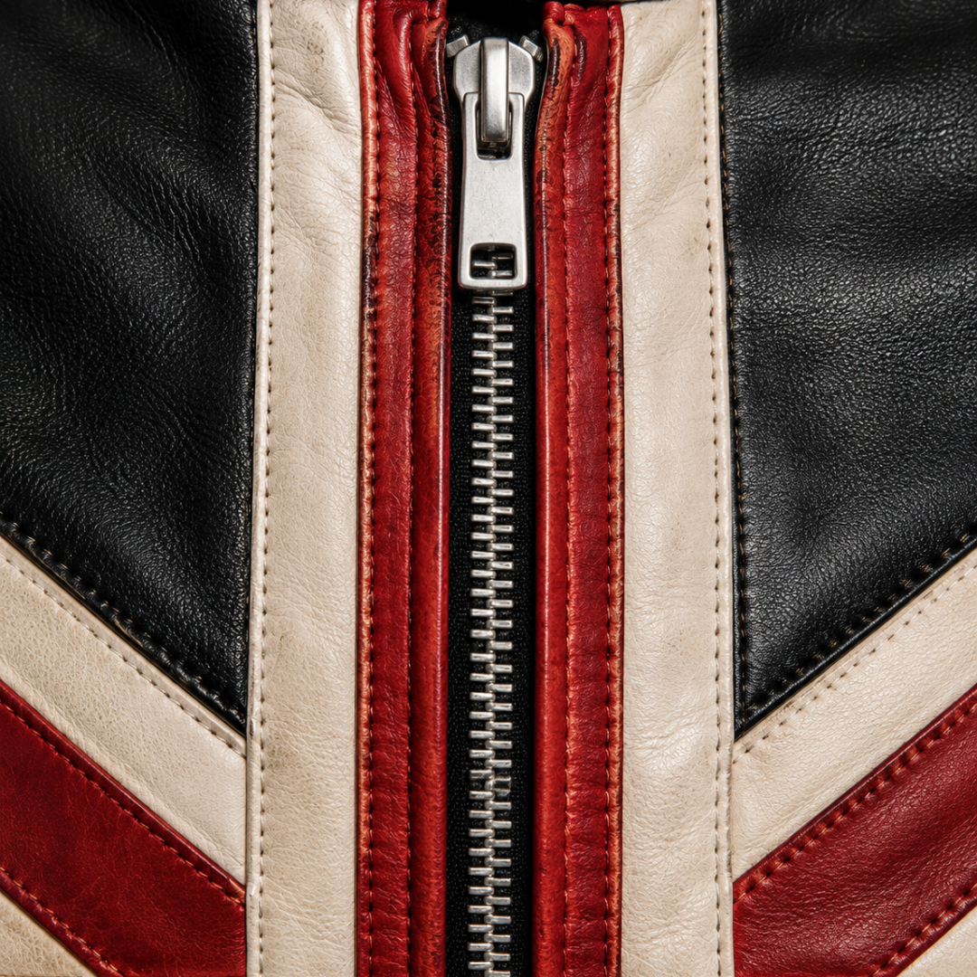 Men's Union Premium British Flag Motorcycle Jacket
